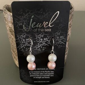 Jewel of the Sea Mother of Pearl Earrings